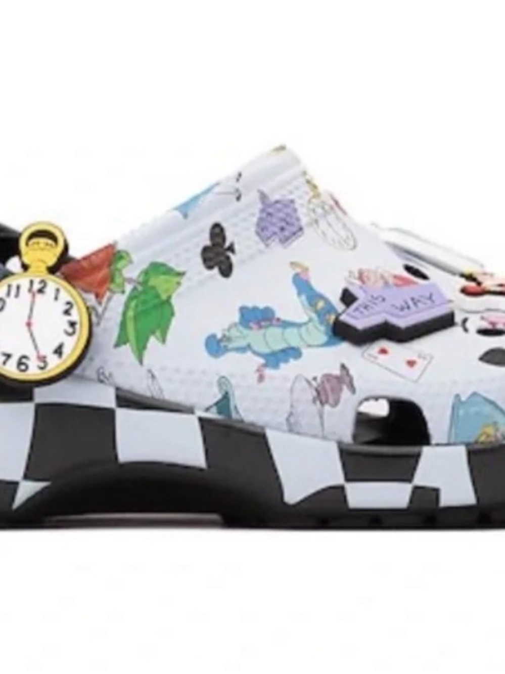 Disney Alice in Wonderland Crocs Limited Edition - Picture 2 of 9